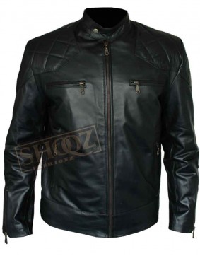 Hannibal Season 3 Mads Mikkelsen Black Leather Jacket